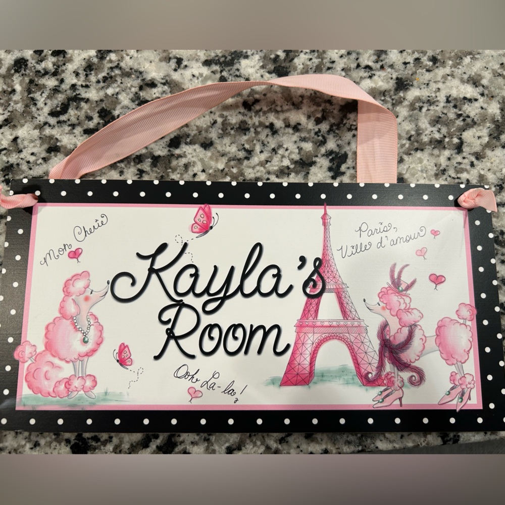 Name sign - KAYLA